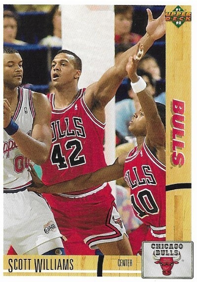 Williams, Scott / Chicago Bulls | Upper Deck #362 | Basketball Trading Card | 1991-92 | Rookie Card