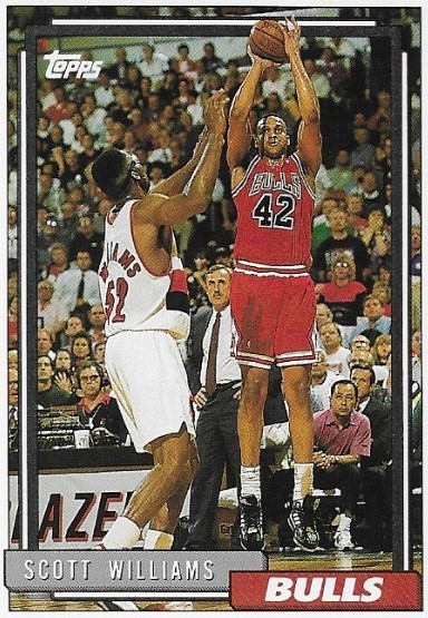 Williams, Scott / Chicago Bulls | Topps #309 | Basketball Trading Card | 1992-93