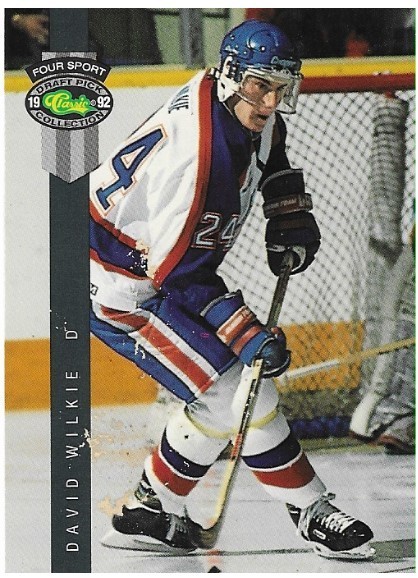 Wilkie, David / Kamloops Blazers | Classic Four Sport #160 | Hockey Trading Card | 1992