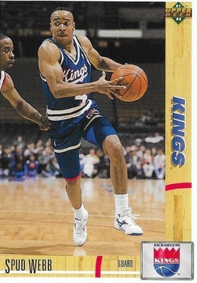 Webb, Spud / Sacramento Kings | Upper Deck #419 | Basketball Trading Card | 1991-92