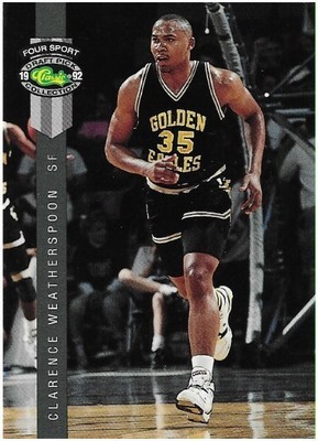 Weatherspoon, Clarence / Southern Miss Golden Eagles | Classic Four Sport #25 | Basketball Trading Card | 1992