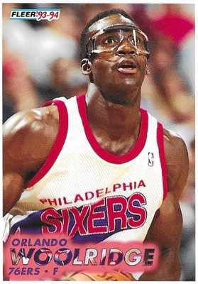 Woolridge, Orlando / Philadelphia 76ers | Fleer #354 | Basketball Trading Card | 1993-94