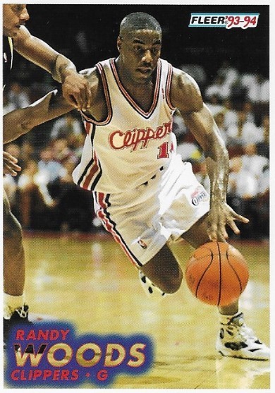 Woods, Randy / Los Angeles Clippers | Fleer #310 | Basketball Trading Card | 1993-94