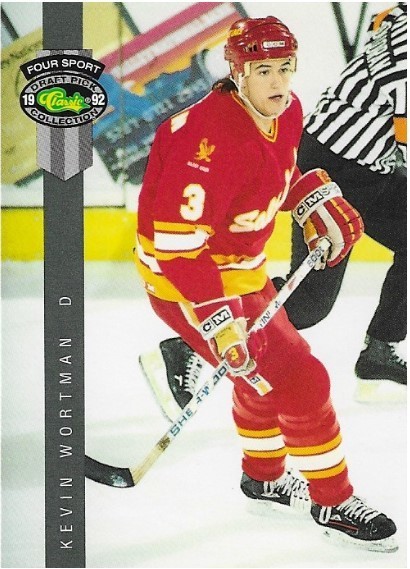 Wortman, Kevin / Salt Lake Golden Eagles | Classic Four Sport #220 | Hockey Trading Card | 1992