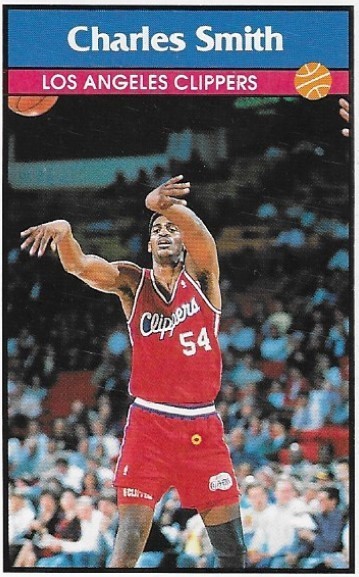 Smith, Charles / Los Angeles Clippers | Panini #30 | Basketball Trading Card | 1992-93 | Sticker Card | Italy