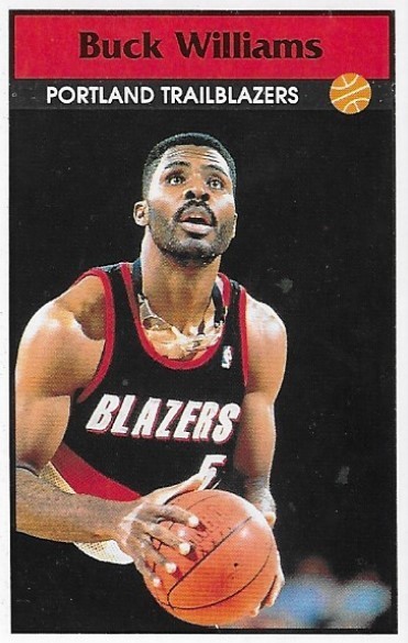 Williams, Buck / Portland Trail Blazers | Panini #45 | Basketball Trading Card | 1992-93 | Sticker Card | Italy