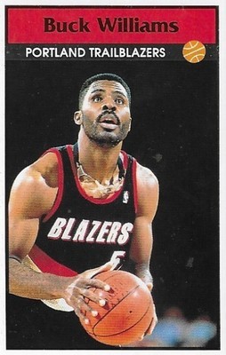 Williams, Buck / Portland Trail Blazers | Panini #45 | Basketball Trading Card | 1992-93 | Sticker Card | Italy