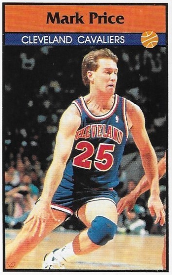 Price, Mark / Cleveland Cavaliers | Panini #133 | Basketball Trading Card | 1992-93 | Sticker Card | Italy