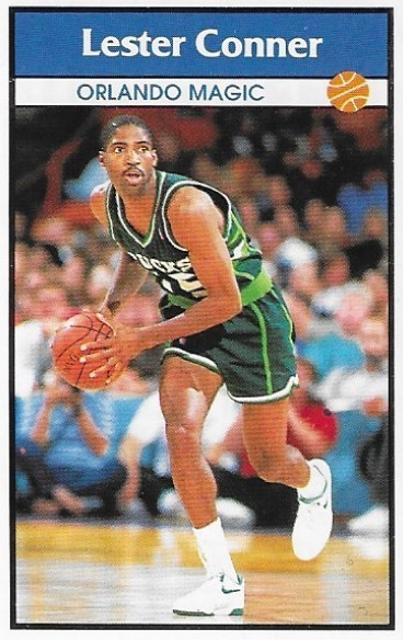 Conner, Lester / Orlando Magic | Panini #151 | Basketball Trading Card | 1992-93 | Sticker Card | Italy