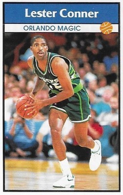 Conner, Lester / Orlando Magic | Panini #151 | Basketball Trading Card | 1992-93 | Sticker Card | Italy
