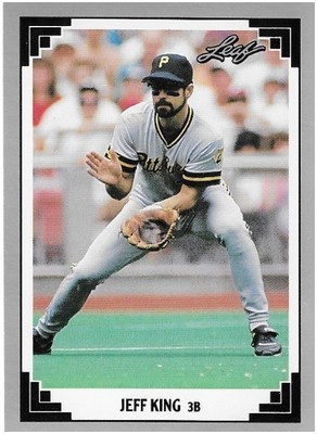 King, Jeff / Pittsburgh Pirates | Leaf #71 | Baseball Trading Card | 1991
