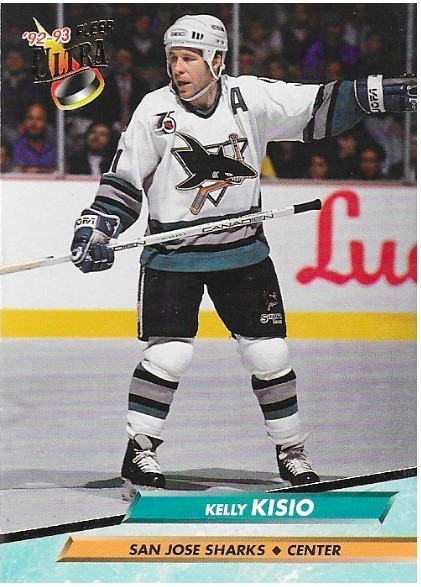 Kisio, Kelly / San Jose Sharks | Ultra #196 | Hockey Trading Card | 1992-93