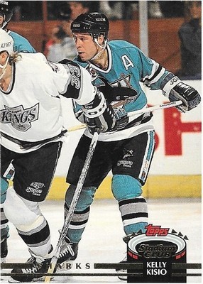 Kisio, Kelly / San Jose Sharks | Stadium Club #454 | Hockey Trading Card | 1992-93