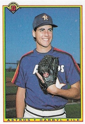 Kile, Darryl / Houston Astros | Bowman #61 | Baseball Trading Card | 1990 | Rookie Card