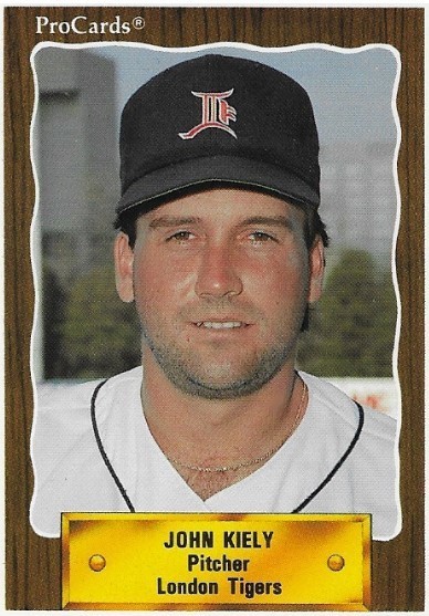 Kiely, John / London Tigers | ProCards (CMC) #768 | Baseball Trading Card | 1990 | Eastern League