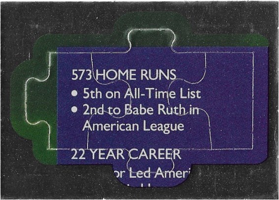 Killebrew, Harmon / Minnesota Twins | Leaf #34-35-36 | Baseball Trading Card | 1991 | Puzzle Card | Hall of Famer