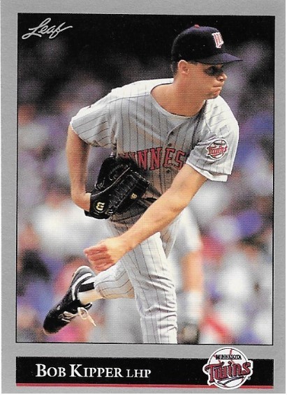 Kipper, Bob / Minnesota Twins | Leaf #506 | Baseball Trading Card | 1992