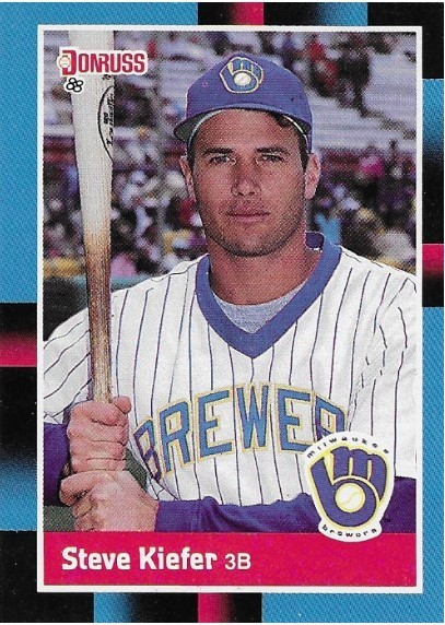 Kiefer, Steve / Milwaukee Brewers | Donruss #542 | Baseball Trading Card | 1988
