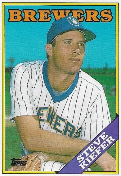 Kiefer, Steve / Milwaukee Brewers | Topps #187 | Baseball Trading Card | 1988