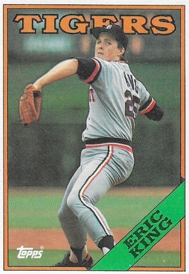 King, Eric / Detroit Tigers | Topps #499 | Baseball Trading Card | 1988