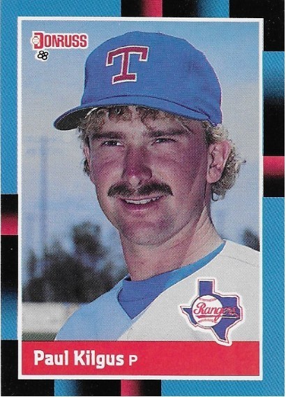 Kilgus, Paul / Texas Rangers | Donruss #469 | Baseball Trading Card | 1988 | Rookie Card