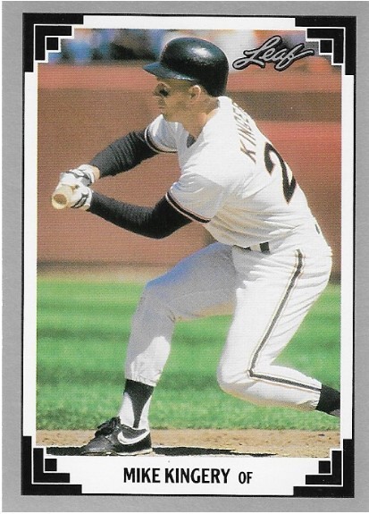 Kingery, Mike / San Francisco Giants | Leaf #224 | Baseball Trading Card | 1991