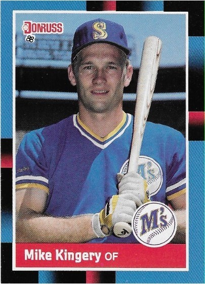 Kingery, Mike / Seattle Mariners | Donruss #322 | Baseball Trading Card | 1988