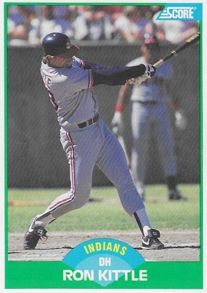 Kittle, Ron / Cleveland Indians | Score #96 | Baseball Trading Card | 1989