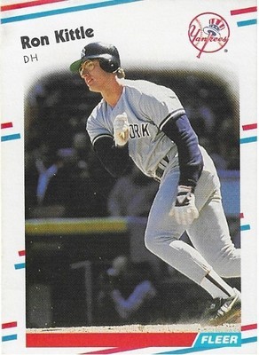 Kittle, Ron / New York Yankees | Fleer #213 | Baseball Trading Card | 1988