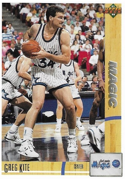 Kite, Greg / Orlando Magic | Upper Deck #207 | Basketball Trading Card | 1991-92