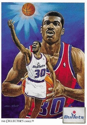 King, Bernard / Washington Bullets | Upper Deck #74 | Basketball Trading Card | 1991-92 | Hall of Famer | The Collector&#39;s Choice