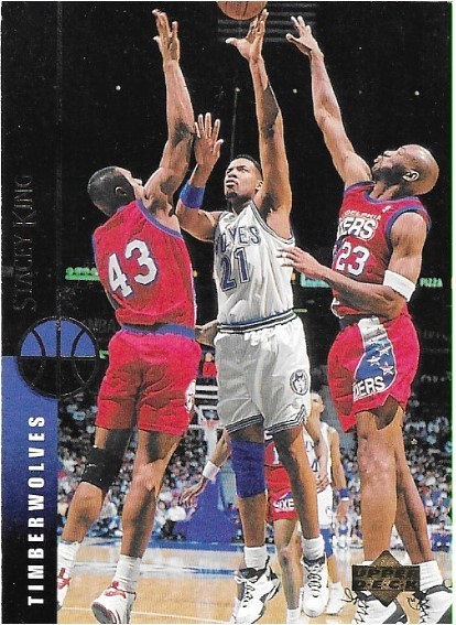 King, Stacey / Minnesota Timberwolves | Upper Deck #152 | Basketball Trading Card | 1994-95