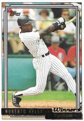 Kelly, Roberto / New York Yankees | Topps #266 | Baseball Trading Card | 1992 | Gold Winners Series