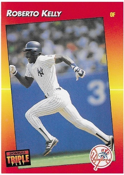 Kelly, Roberto / New York Yankees | Triple Play #72 | Baseball Trading Card | 1992