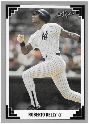 Kelly, Roberto / New York Yankees | Leaf #38 | Baseball Trading Card | 1991