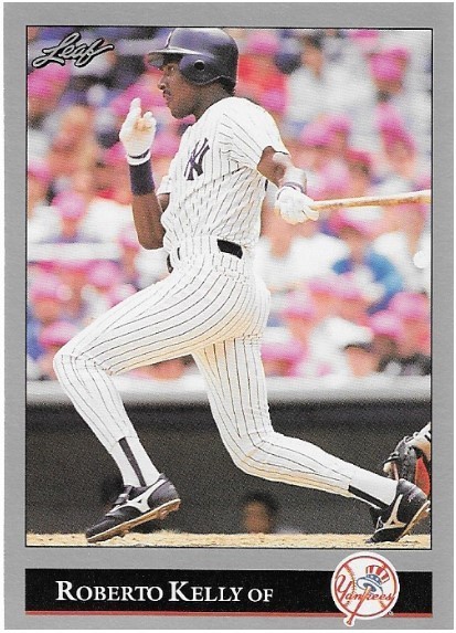 Kelly, Roberto / New York Yankees | Leaf #156 | Baseball Trading Card | 1992