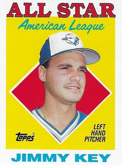 Key, Jimmy / Toronto Blue Jays | Topps #395 | Baseball Trading Card | 1988 | All Star