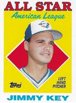 Key, Jimmy / Toronto Blue Jays | Topps #395 | Baseball Trading Card | 1988 | All Star