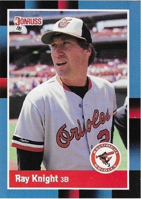 Knight, Ray / Baltimore Orioles | Donruss #108 | Baseball Trading Card | 1988