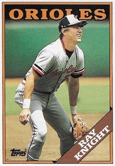 Knight, Ray / Baltimore Orioles | Topps #124 | Baseball Trading Card | 1988