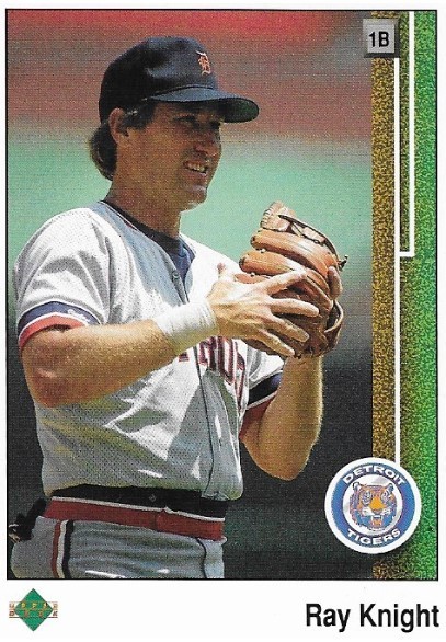 Knight, Ray / Detroit Tigers | Upper Deck #259 | Baseball Trading Card | 1989