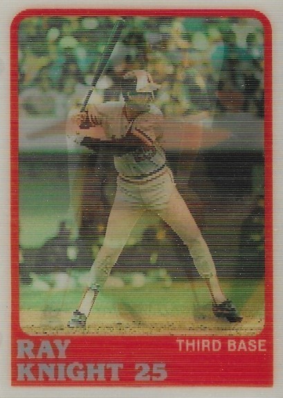 Knight, Ray / Baltimore Orioles | Sportflics #115 | Baseball Trading Card | 1988 | 3-D Card