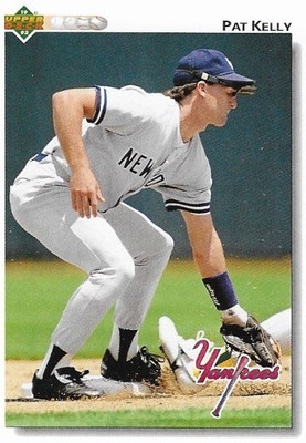 Kelly, Pat / New York Yankees | Upper Deck #435 | Baseball Trading Card | 1992