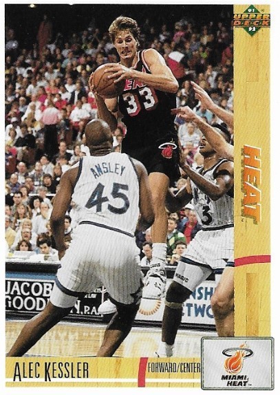 Kessler, Alec / Miami Heat | Upper Deck #194 | Basketball Trading Card | 1991-92