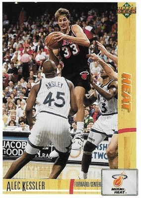 Kessler, Alec / Miami Heat | Upper Deck #194 | Basketball Trading Card | 1991-92
