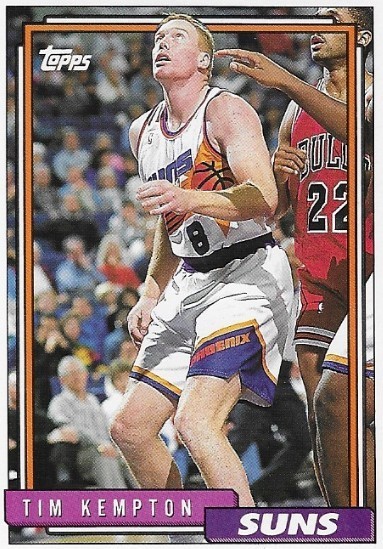 Kempton, Tim / Phoenix Suns | Topps #375 | Basketball Trading Card | 1992-93