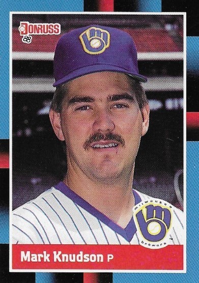 Knudson, Mark / Milwaukee Brewers | Donruss #495 | Baseball Trading Card | 1988 | Rookie Card