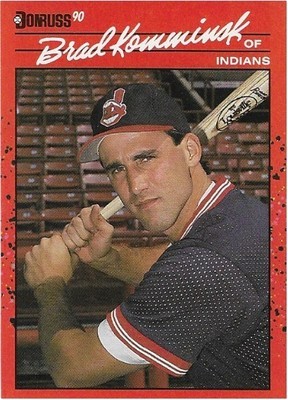 Komminsk, Brad / Cleveland Indians | Donruss #350 | Baseball Trading Card | 1990
