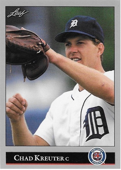 Kreuter, Chad / Detroit Tigers | Leaf #496 | Baseball Trading Card | 1992