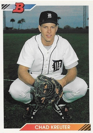 Kreuter, Chad / Detroit Tigers | Bowman #515 | Baseball Trading Card | 1992